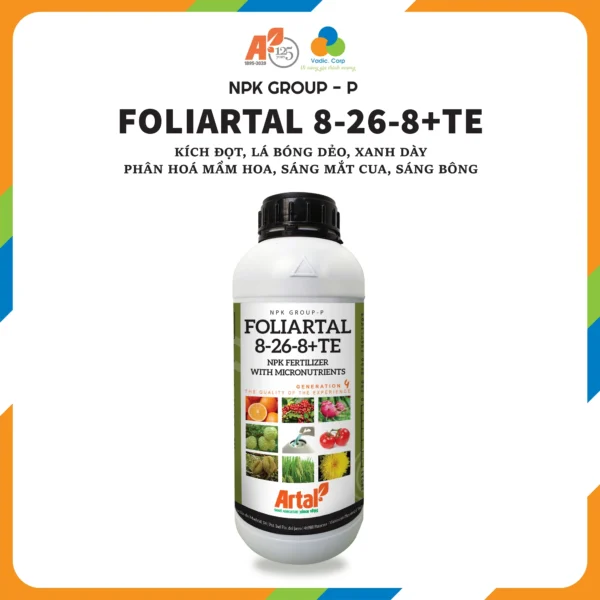 FOLIARTAL 8-26-8+TE